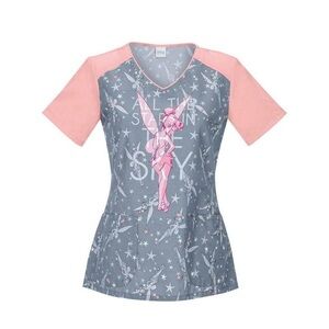 Disney Tinker Bell Scrubs top